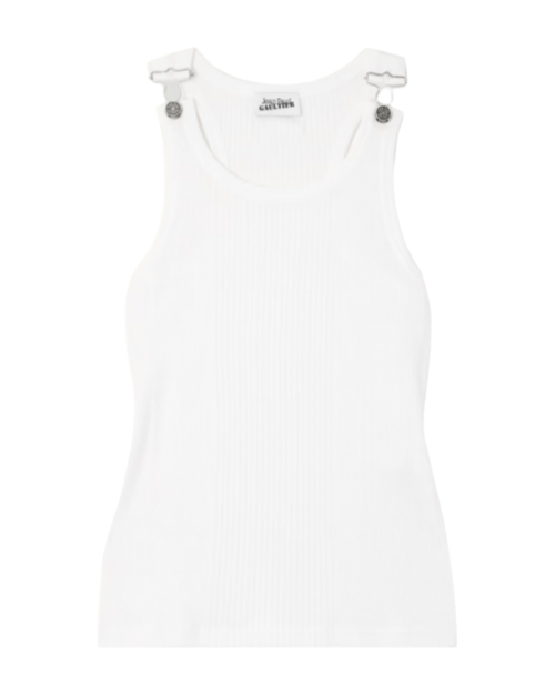 Ribbed cotton tank