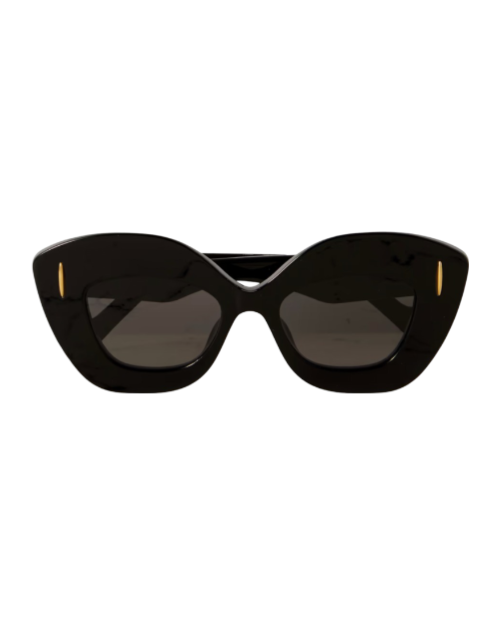 Oversized cat-eye acetate sunglasses