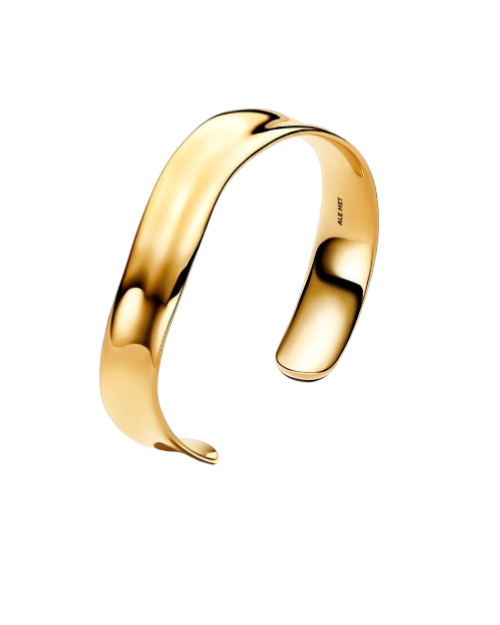 Broad Open Bangle