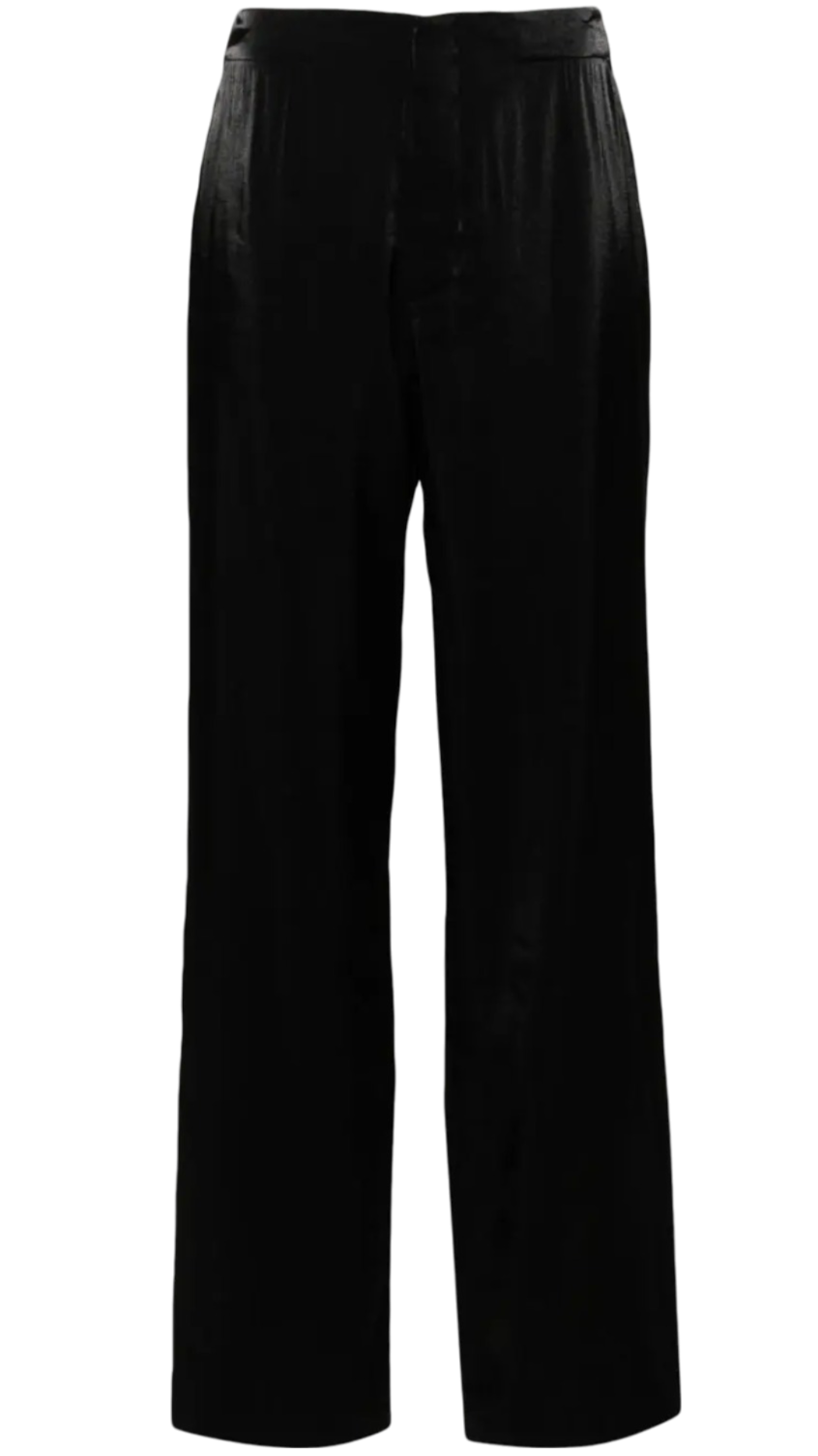 AERON Vapor satin straight-leg trousers