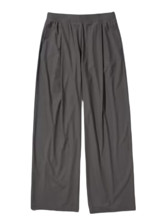 UNIQLO Ultra Stretch AIRism Straight Wide Pants