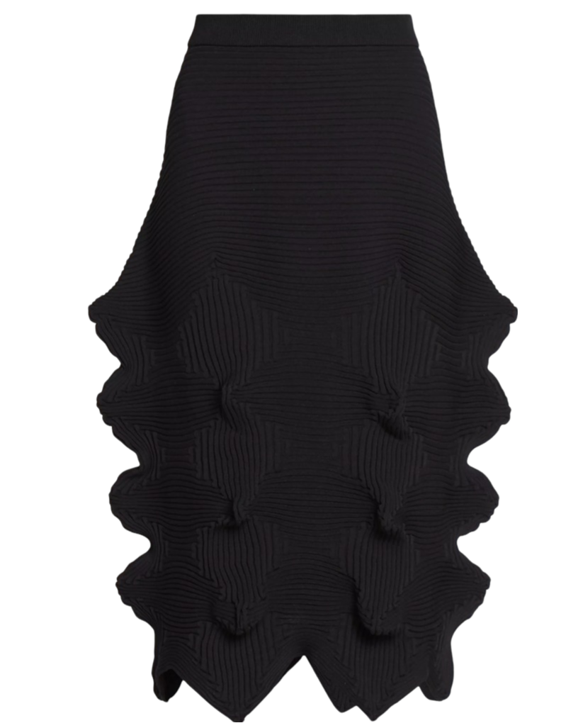 Issey Miyake Linkage Midi-Skirt