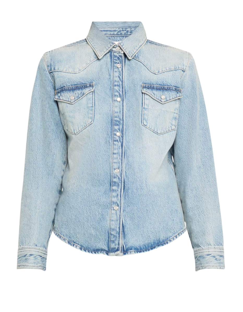 FRAME Heritage Fitted Denim Shirt