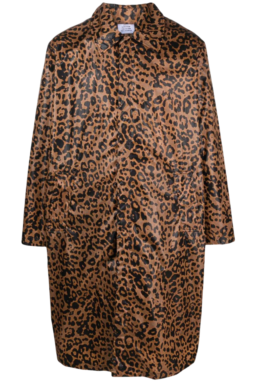 VETEMENTS leopard-print coat