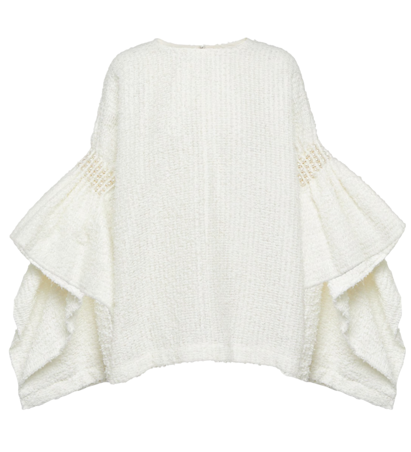 JUNYA WATANABE Faux pearl-embellished oversized top