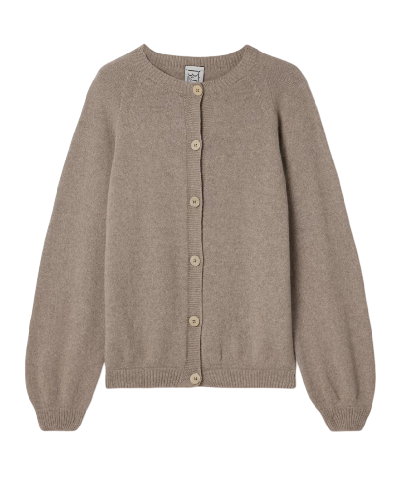 BASERANGE Recycled-cashmere and wool-blend cardigan