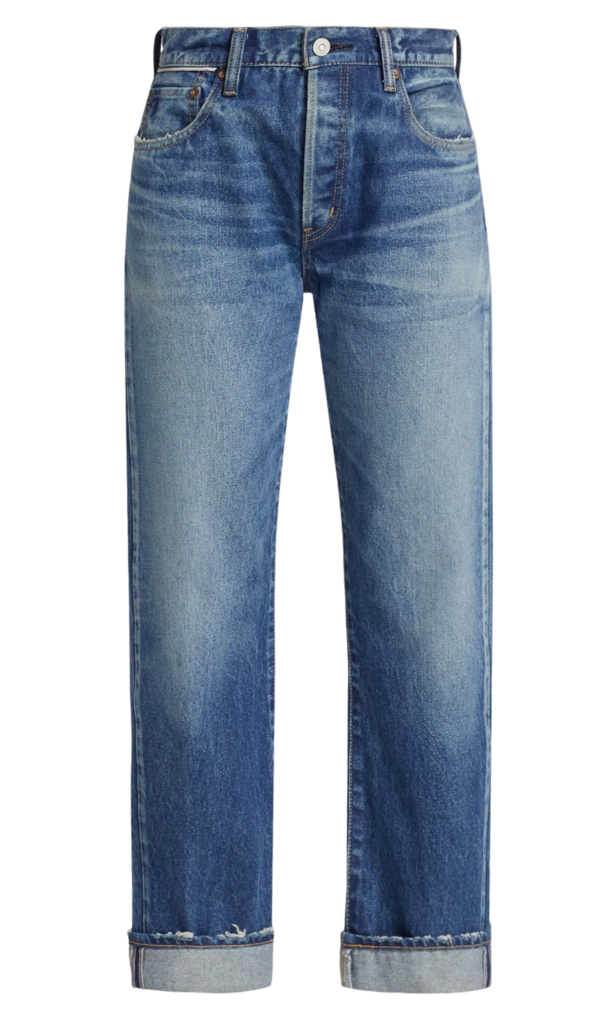 Moussy Vintage  Foxwood Straight-Leg Denim Jeans